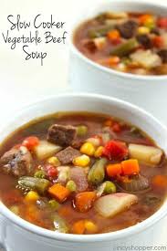 Make This Slow Cooker Vegetable Soup For Dinner Tonight Recipe In 2021 Beef Soup Recipes Slow Cooker Beef Beef Soup Slow Cooker