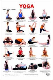 Buy Yoga Chart 2 Book Online At Low Prices In India Yoga Chart 2 Reviews Ratings Amazon In Seated Yoga Poses Yoga Chart Yoga Fitness