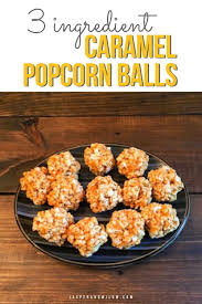 Be Sure To Check Out This Easy Dessert Recipe For Caramel Popcorn Balls These Homemade Chewy Caramel Popcorn Bal Sweet And Salty Caramel Popcorn Popcorn Balls