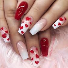 Want to try out one yourself? Best Nail Art Ideas For Valentines 2020 34 Fab Wedding Dress Nail Art Designs Hair Colors Cakes
