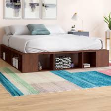 Best Space Saving Beds 25 Bed Frames With Lots Of Storage Platform bed no.2 in solid mahogany by wilbur davis studios this storage bed was designed for those who want an elegant, modern bed and wish to make efficient use of storage space at the same time. a platform with open cubbies