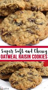 Soft And Chewy Oatmeal Raisin Cookies Recipe Oatmeal Raisin Cookies Chewy Oatmeal Cookies Chewy Oatmeal Cookie Recipes