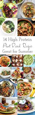 14 High Protein Plant Based Recipes Educating Earthlings Whole Food Recipes Vegetarian Recipes Healthy Recipes