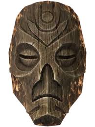 Wood Mask Tribal Layers Dragon Priest Masks Dragon Priest Dragon Mask