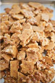 This Easy Homemade Peanut Brittle Recipe Is Our Favorite Christmas Treat The Unlikely Hostess Recipe Brittle Recipes Peanut Brittle Easy Peanut Brittle Recipe