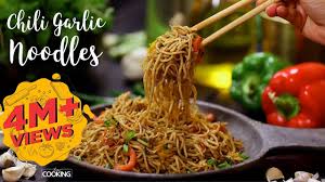 Chili Garlic Noodles Hakka Noodles Recipe Noodles Recipe Home Cooking Show Youtube Hakka Noodles Recipe Maggi Recipes Garlic Noodles