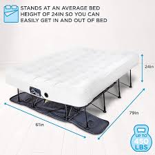 Auto Folding Air Mattress Get A Real Bed That You Can Store Effortlessly All The Comfort Of A Regular Guest Bed In A Design That In 2020 Air Mattress Mattress Air Bed