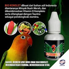 Lovebird mangap dan jamu yang banyak di gunakan para master lovebird. Suplemen Bio Konslet Formula Rahasia Lovebird Konslet Media Ronggolawe