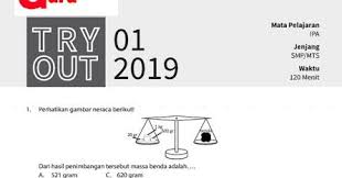 Soal Try Out Ipa Kelas 9 Dan Kunci Jawaban Tahun 2019 2020 Ipa Psikotropika Paru Paru