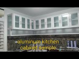 aluminum kitchen cabinet sample youtube