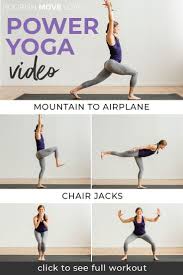 15 Minute Power Yoga At Home No Equipment Nourish Move Love Yoga Sculpt Power Yoga Workout Power Yoga Workout Videos