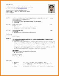 Computer Science Resume Entry Level New 8 Cv Sample For Fresh Graduate Doc Cv Template Word Download Resume Entry Level Resume