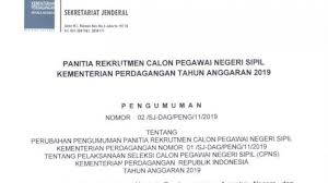 Pendaftaran Ditutup Hari Ini Ini Jadwal Seleksi Cpns 2019 Di Kementerian Perdagangan Tribunnews Com Mobile