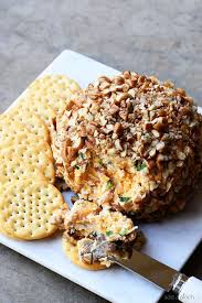 Bacon Ranch Cheese Ball Recipe This Creamy Dreamy Cheese Ball Melds Together Bacon Ranch Seasoning Bacon Ranch Cheese Ball Recipe Cheese Ball Recipes Food