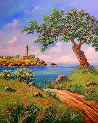 Pin Su Stupendi Paesaggi Del Pittore Cammarata