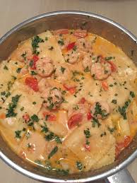 Hello Fresh Lobster Ravioli With Shrimp And Tarragon Cream Sauce Hello Fresh Recipes Lobster Recipes Seafood Recipes