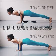 How To Modify Chaturanga Dandasana With Props Yoga Postures Best Yoga Yoga Tips