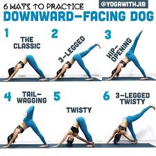 Yogawithjib On Down Dog Variations Howtoyogawithjib What Kind Of Downward Facing Dog Is Your Favorite Mine Is Tw Yoga Tutorial Yoga Benefits Yoga Tips