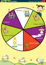 Calendario Ninos Calendario Liturgico Temas De Catequesis Ensenanza Religiosa