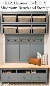 Ikea Hemnes Hack Diy Mudroom Bench And Storage House By Hoff Carl built this mudroom bench for some friends to very specific measurements due to space limitations. ikea hemnes hack diy mudroom bench and