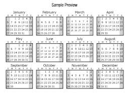Free printable 2021 year calendar template with the classic year at a glance layout will be great for your home, school, club, business, or other organization. Printable Calendar Templates 2021 Free Word Pdf