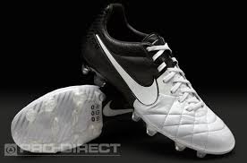 Nike Tiempo Legend Iv Fg Boots Wht Blk Soccer Nike Football Boots Soccer Cleats Soccer Boots