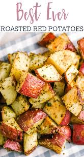 Roasted Red Potatoes Are A Delicious Side Dish That Pairs Perfectly With Just About Every Potato Recipes Side Dishes Roasted Potato Recipes Easy Potato Recipes
