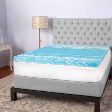 Sensorpedic 2 Inch Gel Swirl Memory Foam Mattress Topper Walmart Com Memory Foam Mattress Topper Mattress Foam Mattress Topper