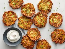 Zucchini Fritters Crispy Salty Zucchini Fritters Make For An Excellent Appetizer Or Side Dish Best S Fritter Recipes Zucchini Fritters Recipe Cooking Light