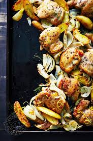 Daphne Oz S Chicken Thighs With Potatoes Fennel Fennel Recipes Chicken Chicken Thights Recipes Fennel Recipes