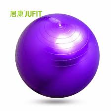 Jufit Pvc Fitness Ballthick Anti Burst Slim Shaping Body Balance Stability Training Exercise Style Yoga Ball With Ball Exercises Yoga Ball No Equipment Workout