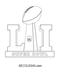 Feel free to contact us if you are looking for a very special coloring picture with a very special motif. Super Bowl 2017 Coloring Pages Coloring Home