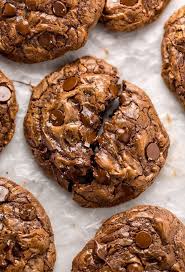 Soft Batch Double Chocolate Fudge Cookies Baker By Nature Recipe In 2020 Chocolate Fudge Cookies Cookies Recipes Chocolate Chip Double Chocolate Fudge
