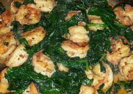 Shrimp And Sauteed Spinach Recipe By Wpartin1 Recipe Shrimp And Sauteed Spinach Recipes Spinach Recipes