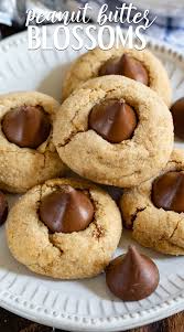 Peanut Butter Blossoms Recipe In 2020 Easy Peanut Butter Classic Cookies Recipes Classic Peanut Butter Cookies