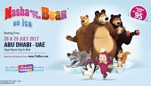 Masha And The Bear On Ice 2017 Family Event In Abu Dhabi Abu Dhabi Information Portal