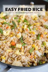 Easy Egg Fried Rice Recipe Yellowblissroad Com Recipe Easy Rice Recipes Fried Rice Easy Fried Rice Recipe Easy
