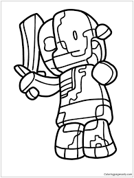 Zombie Pigmen Coloring Page Animal Coloring Pages Minecraft Coloring Pages Coloring Pages