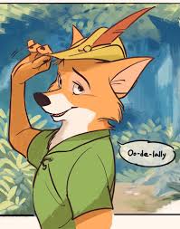 Although robin hood is often shown as an outlaw who chooses to rob from the rich to help the poor people, in this animated version. Tb S Translation Archive Nick Wilde Robin Hood Fanatic Original Art By Disney Drawings Disney Art Disney Films