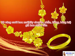 Bộ Vang Cưới Hoa Mai Day Chuyền Nhẫn Kiềng Bong Tai Gia Bao Nhieu Tiền 2019 Bong Tai Day Chuyền Cười