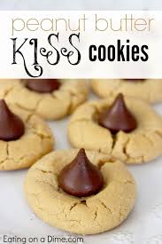 Peanut Butter Kiss Cookies Recipe Eating On A Dime Cookie Exchange Recipes Peanut Butter Kiss Cookies Recipe Kiss Cookie Recipe