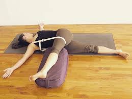 Restorative Twist Restorative Yoga Poses Yoga Asanas Restorative Yoga Sequence