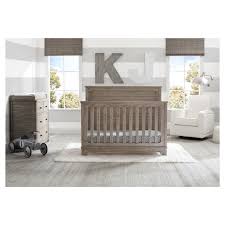 Simmons Kids Slumbertime Monterey 4 In 1 Convertible Crib Rustic White Cribs Convertible Crib Baby Cribs