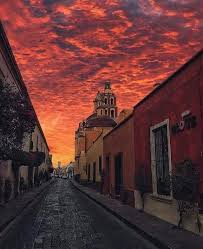 Geografia Una Hermosa Vista Colorida De La Ciudad De Queretaro Mexico Ciudad De Queretaro Viajes En Mexico Y Vacaciones En Mexico
