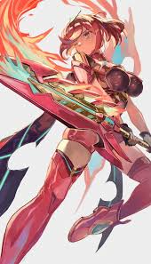 Pin By Christian Nava On Artist S Works Xenoblade Chronicles 2 Xenoblade Chronicles Pyra