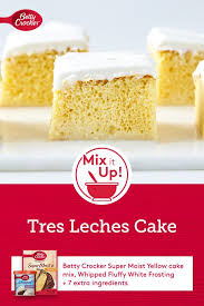 Tres Leches Cake Recipe Tres Leches Cake Recipe Betty Crocker Tres Leches Cake Betty Crocker Recipes