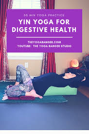 Here S A Class Designed To Bring Gentle Relief From Bloating Cramps And Other Digestive Issues Yin Yoga Restorative Yoga Poses Yoga Guide