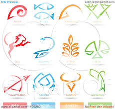 Clipart Astrology Star Signs And Fire Water Earth Air Elements Icons Royalty Free Vector Illustration By Free Vector Illustration Vector Free Astrology Stars