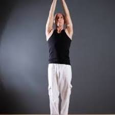 Urdhva Hastasana Upward Salute Raised Hands Pose Yogaasan