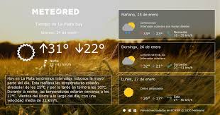 Tiempo En La Plata 8 14 Dias Meteored En 2020 Pronostico Del Tiempo Clima 15 De Julio